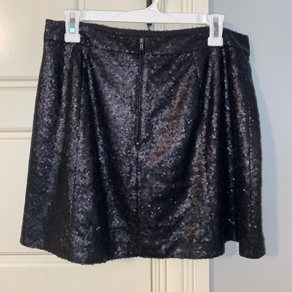 Black Sequin Skirt - Picture 3 of 4